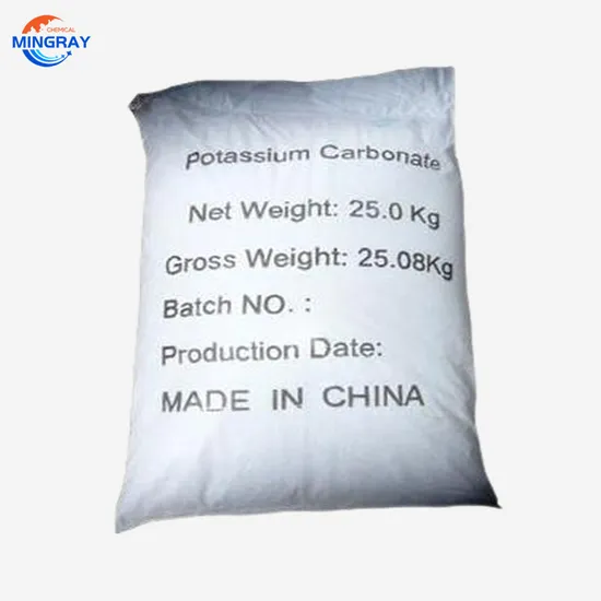 Carbonate de potassium de qualité alimentaire de haute pureté et de haute qualité à vendre